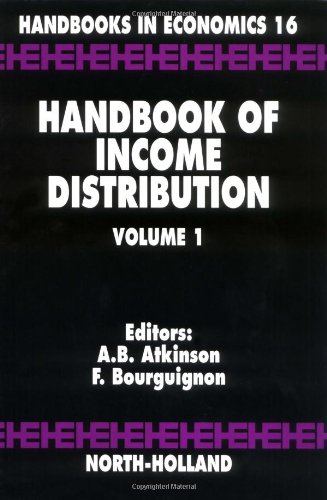 Handbook of Income Distribution