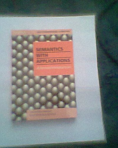 Semantics with Applications: A Formal Introduction (Wiley Professional Computing)
