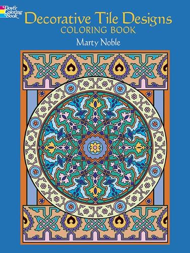 Decorative Tile Designs Coloring Book