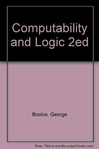 Computability and Logic 2ed