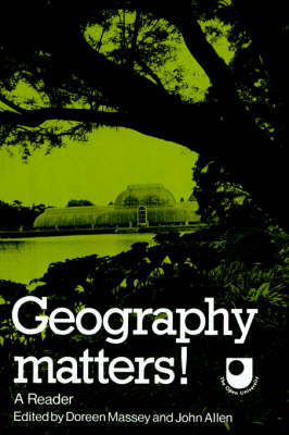 Geography Matters!