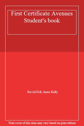 First Certificate Avenues Student's book