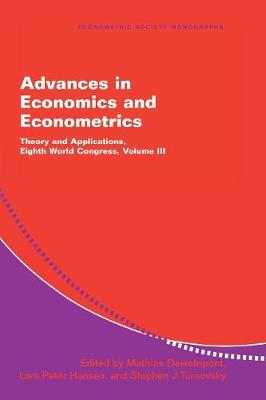 Advances in Economics and Econometrics