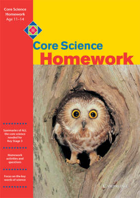 Core Science Homework