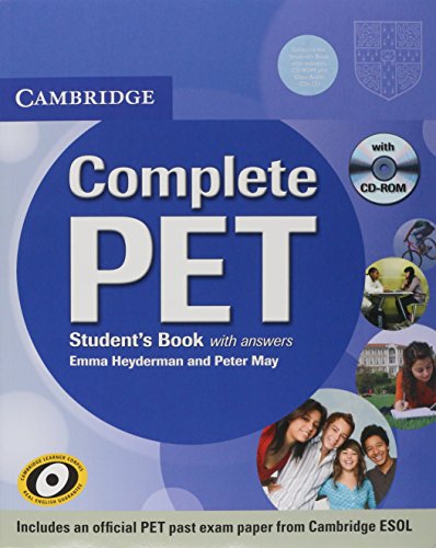 Complete PET Student's Book Pack (Student's Book with answers with CD-ROM and Audio CDs (2))