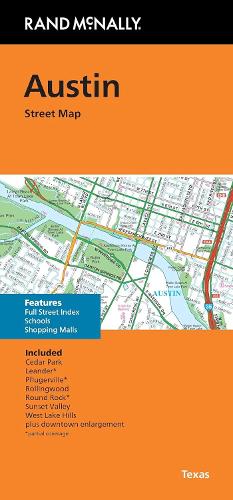 Rand McNally Folded Map: Austin Street Map