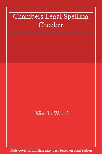 Chambers Legal Spelling Checker