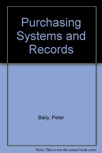 Purchasing Systems and Records