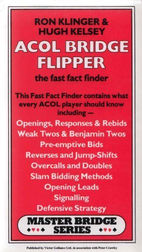 Acol Bridge Flipper: The Fast Fact Finder (Master Bridge Series)