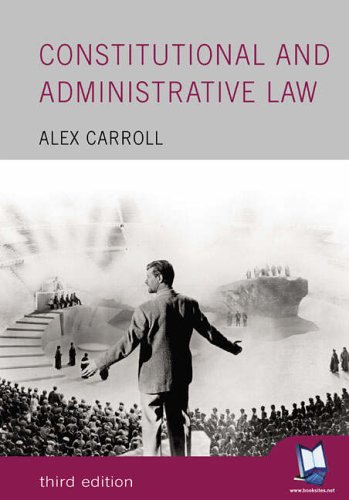 Constitutional and Administrative Law (Foundation Studies in Law Series)