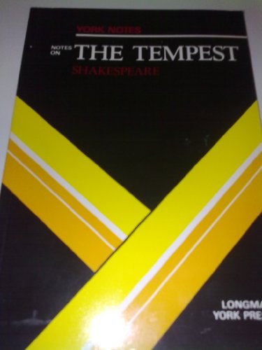 William Shakespeare, "Tempest": Notes (York Notes)