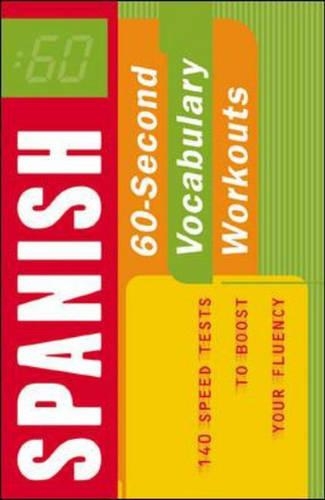 60 Second Spanish Vocabulary Workouts