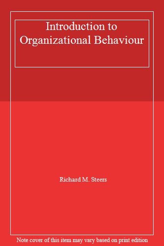 Introduction to Organizational Behaviour