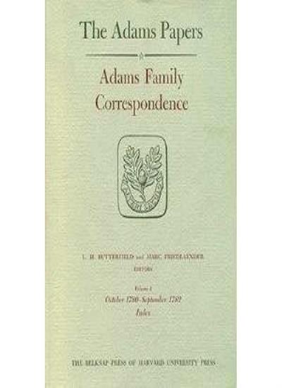 Adams Family Correspondence