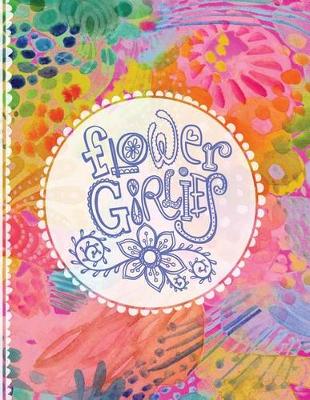 Flower Girlies Coloring Book