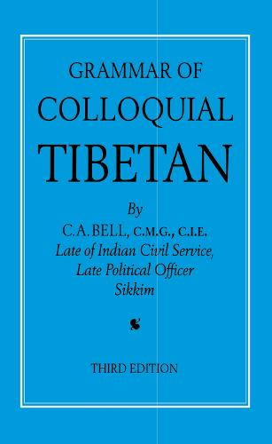 Grammar of Colloquial Tibetan