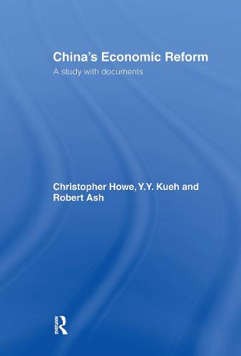 China's Economic Reform
