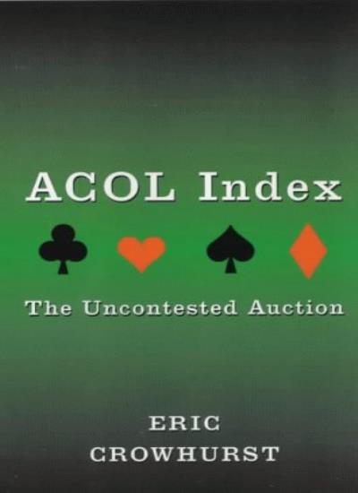 Acol Index: The Uncontested Auction