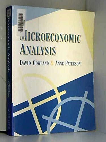 Microeconomic Analysis: A Modern Introduction