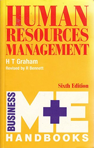 Human Resources Management (M & E Handbook Series)