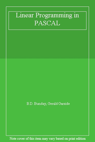 Linear Programming in PASCAL