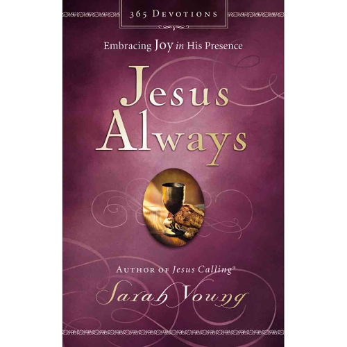 Jesus Always, Padded Hardcover, with Scripture References