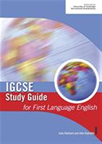 IGCSE Study Guide for First Language English (IGCSE Study Guides)