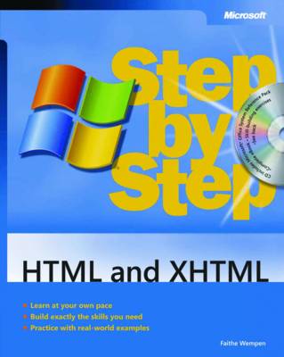 HTML & XHTML Step By Step Book/CD Package (Step by Step (Microsoft))