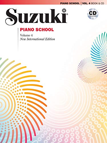 Suzuki Piano School, Vol 4: Book & CD (Suzuki Method Core Materials)