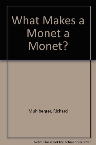 What Makes a Monet a Monet?