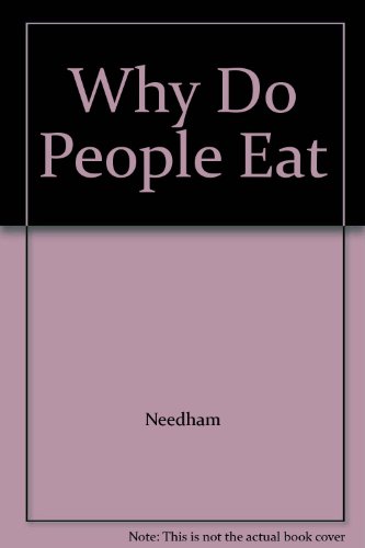 Why Do People Eat? (Usborne Starting Point Science S.)