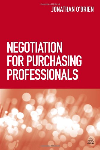 Negotiation for Purchasing Professionals
