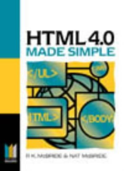 HTML 4.0 Made Simple (Made Simple Computer)