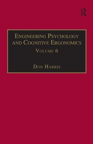 Engineering Psychology and Cognitive Ergonomics