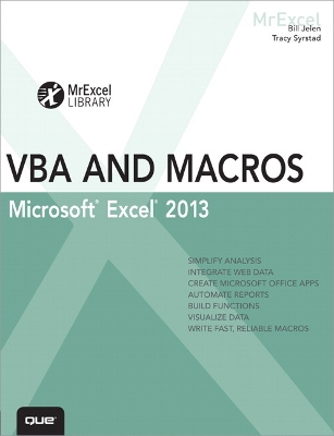 Excel 2013 VBA and Macros (MrExcel Library)
