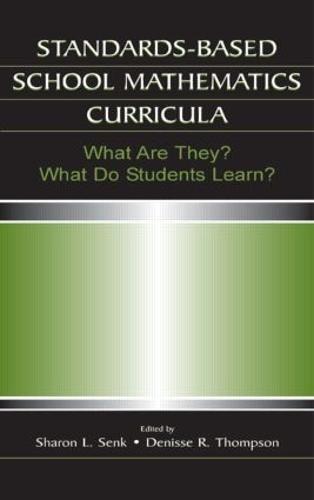 Standards-based School Mathematics Curricula