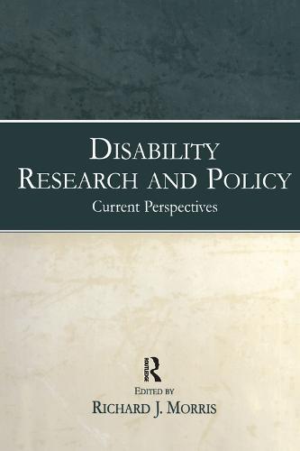 Disability Research and Policy