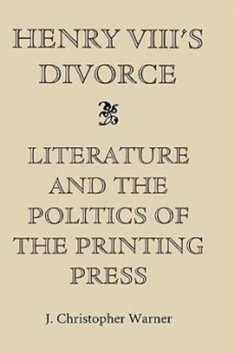 洋書 Henry Viii's Divorce: Literature and 9780851156422.jpg