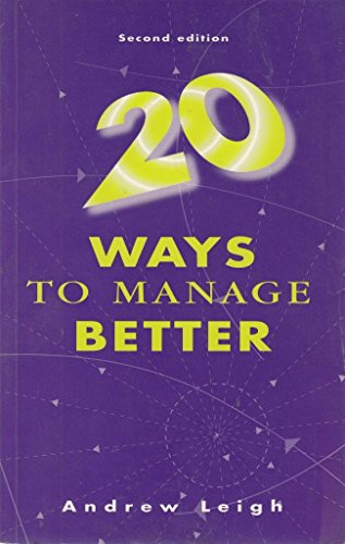 20 Ways to Manage Better