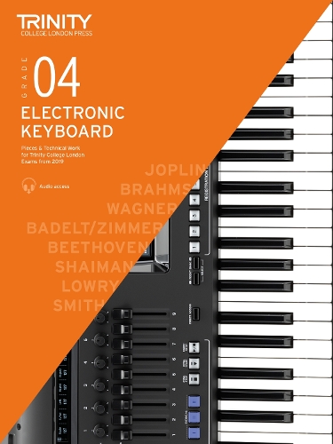 Trinity College London Electronic Keyboard Exam Pieces & Technical Work From 2019: Grade 4