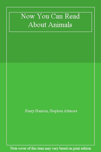 Now You Can Read About Animals