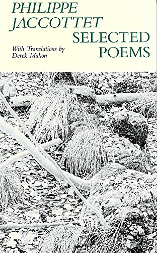 Selected Poems Philippe Jaccottet