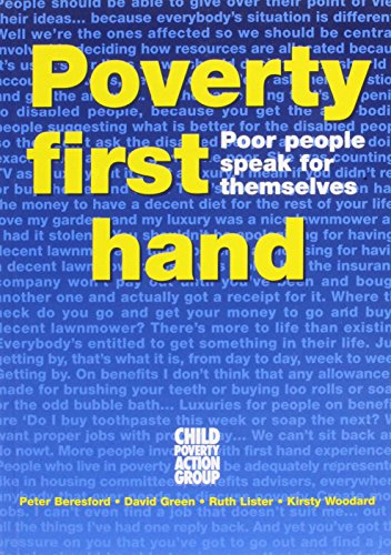 Poverty First Hand!: Poor People Speak for Themselves