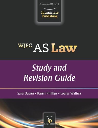 WJEC AS Law: Study and Revision Guide
