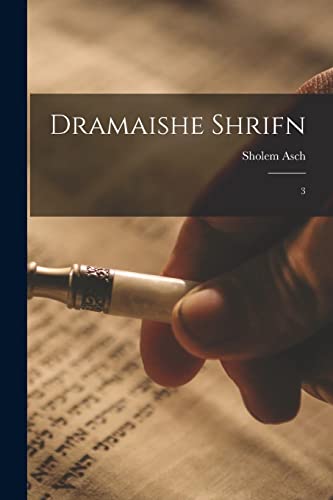 Dramaishe shrifn