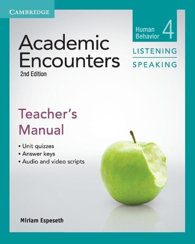 Academic Encounters Level 4 Teacher's Manual Listening and Speaking