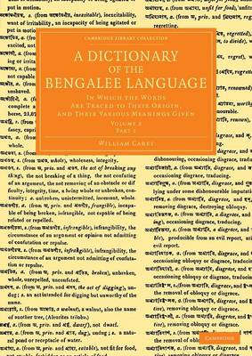 A Dictionary of the Bengalee Language