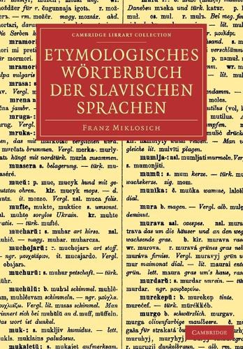 Etymologisches Wörterbuch der slavischen Sprachen