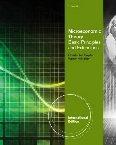 Microeconomic Theory: Basic Principles and Extension