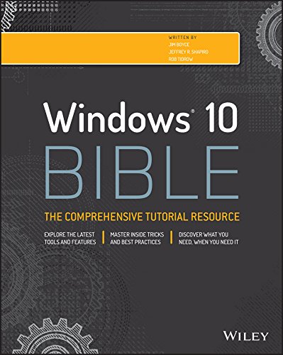 Windows 10 Bible